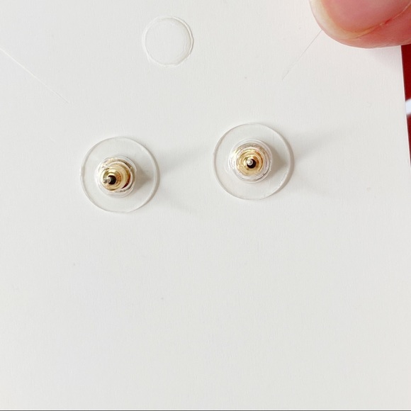 Floral Wreath Long Delicate Gold Drop Earrings - Picture 6 of 6